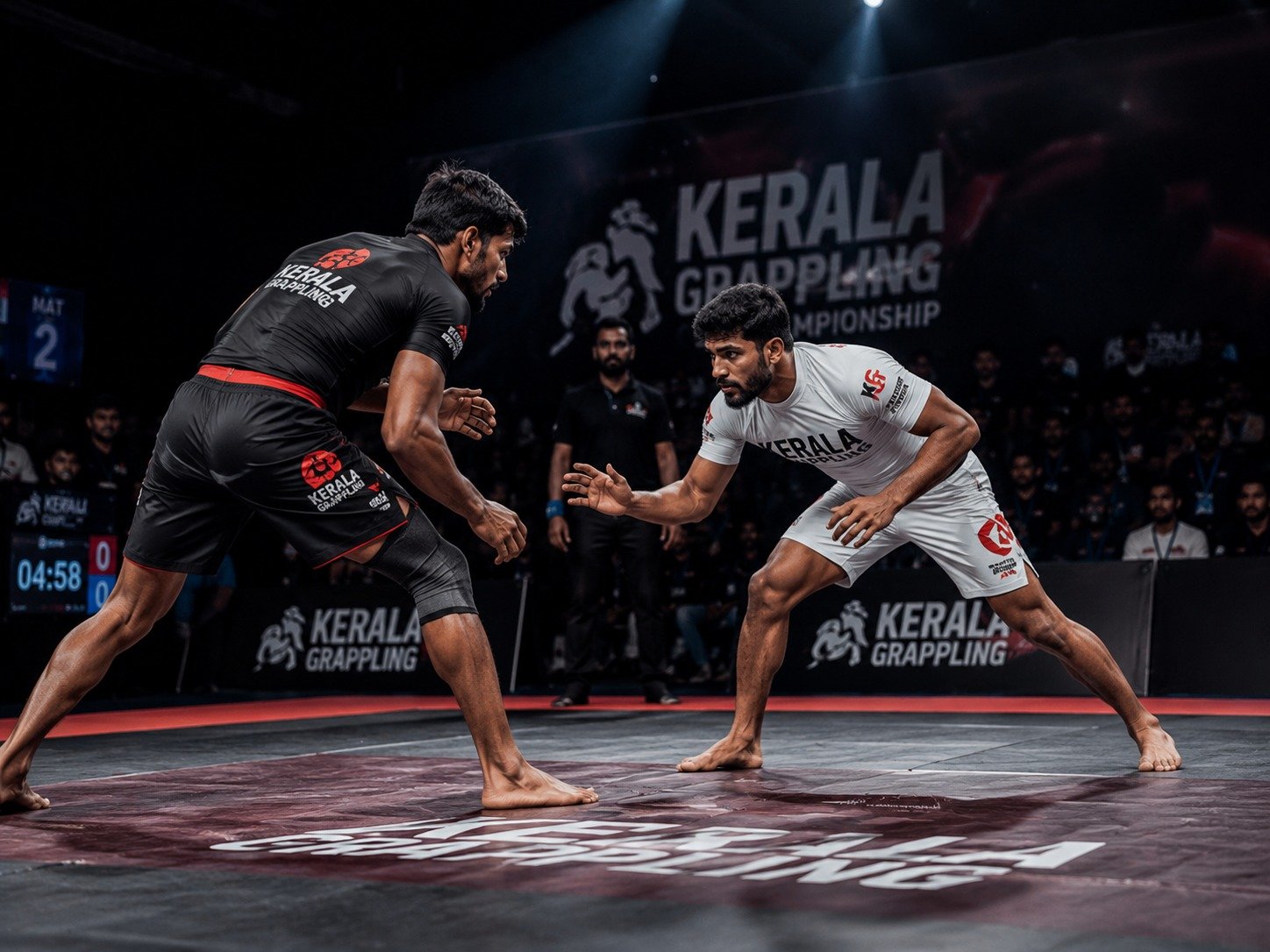 Grappling Competition Match in Kerala