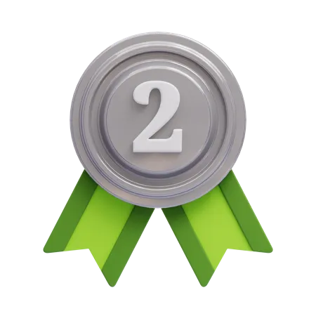 2nd Place Silver Medal