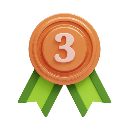 3rd Place Bronze Medal